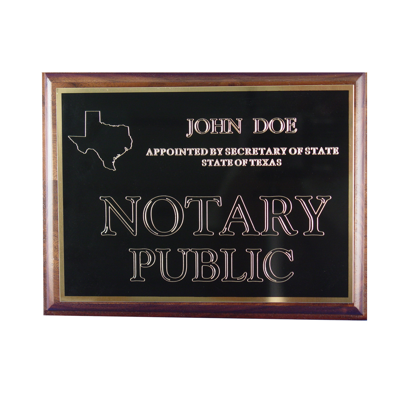 Hawaii Notary Wall Sign